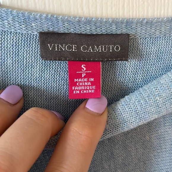Vince Camaro Blue Sweater - Picture 3 of 4